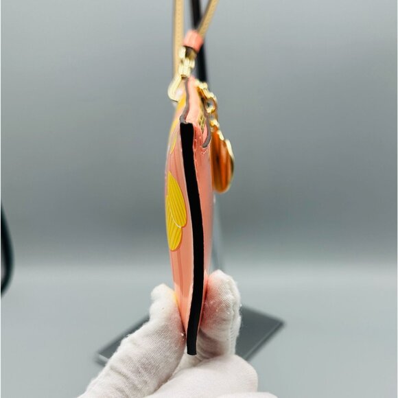 Kate Spade KL570 Snack Time Potato Chip Bag Embossed Card Case Wristlet Wallet - Picture 7 of 13